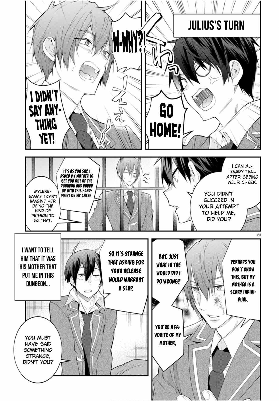 The World of Otome Games is Tough for Mobs Chapter 48 - Page 23 in English