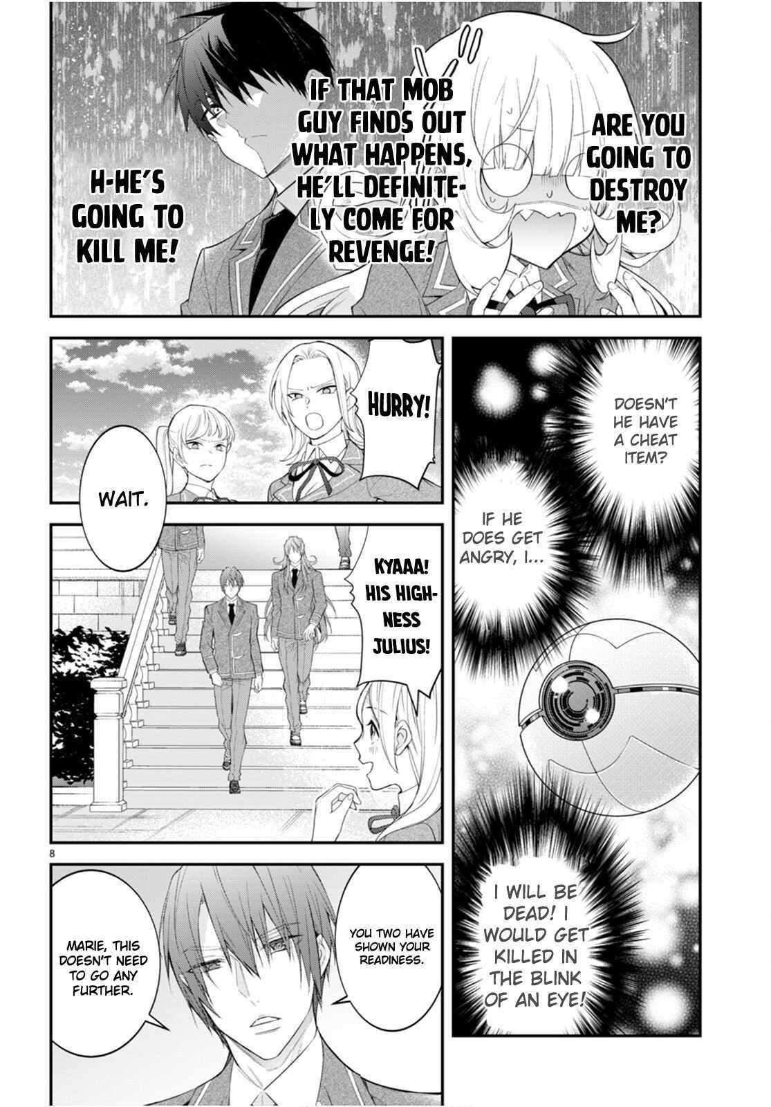 The World of Otome Games is Tough for Mobs Chapter 48 - Page 8 in English