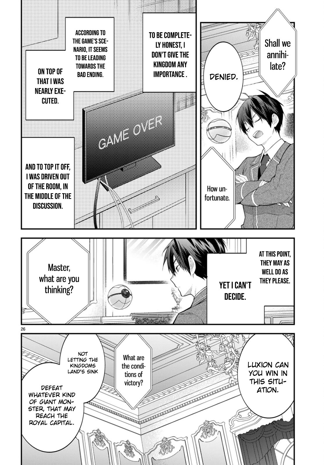 The World of Otome Games is Tough for Mobs Chapter 49 - Page 20 in English