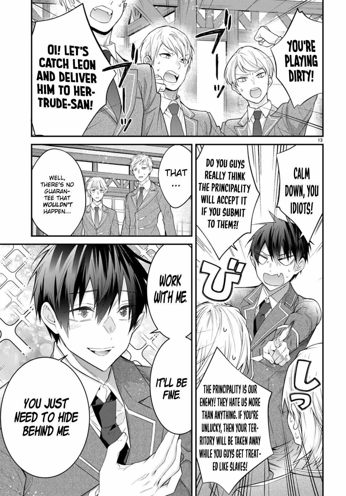 The World of Otome Games is Tough for Mobs Chapter 50 - Page 13 in English