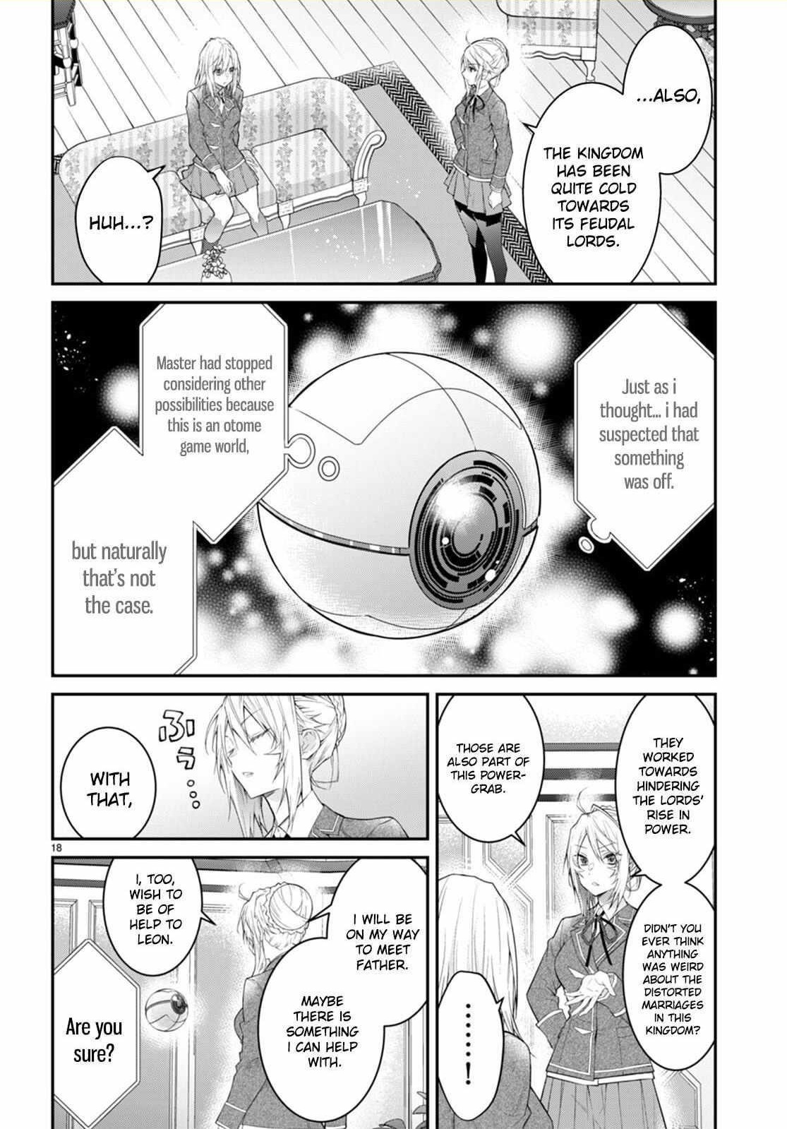 The World of Otome Games is Tough for Mobs Chapter 50 - Page 18 in English