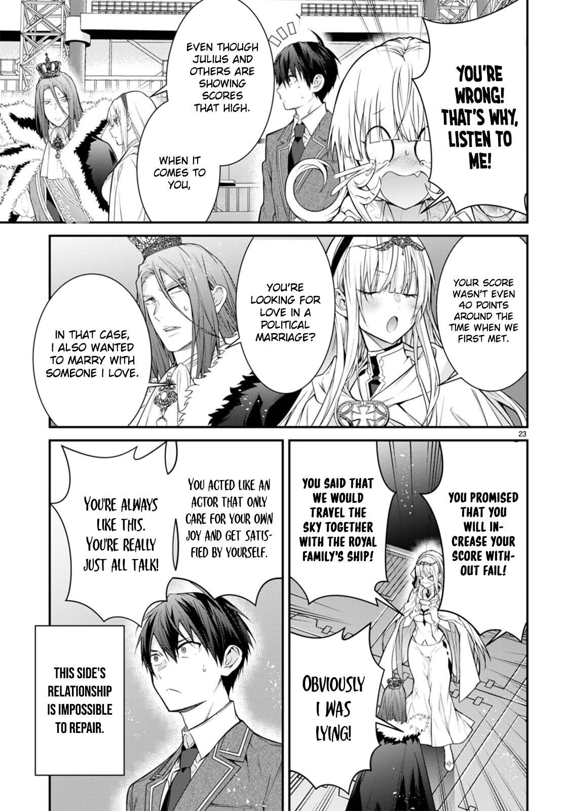 The World of Otome Games is Tough for Mobs Chapter 54 - Page 23 in English