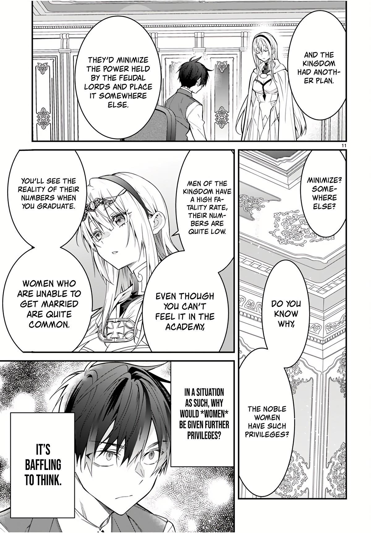 The World of Otome Games is Tough for Mobs Chapter 64 - Page 11 in English