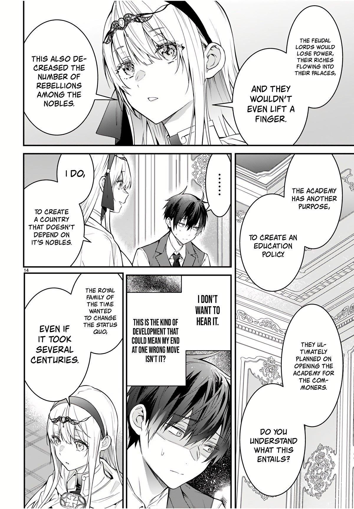 The World of Otome Games is Tough for Mobs Chapter 64 - Page 14 in English