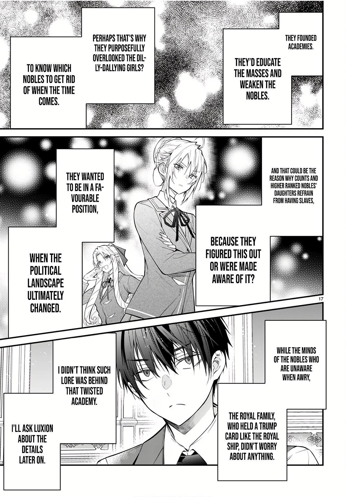 The World of Otome Games is Tough for Mobs Chapter 64 - Page 17 in English