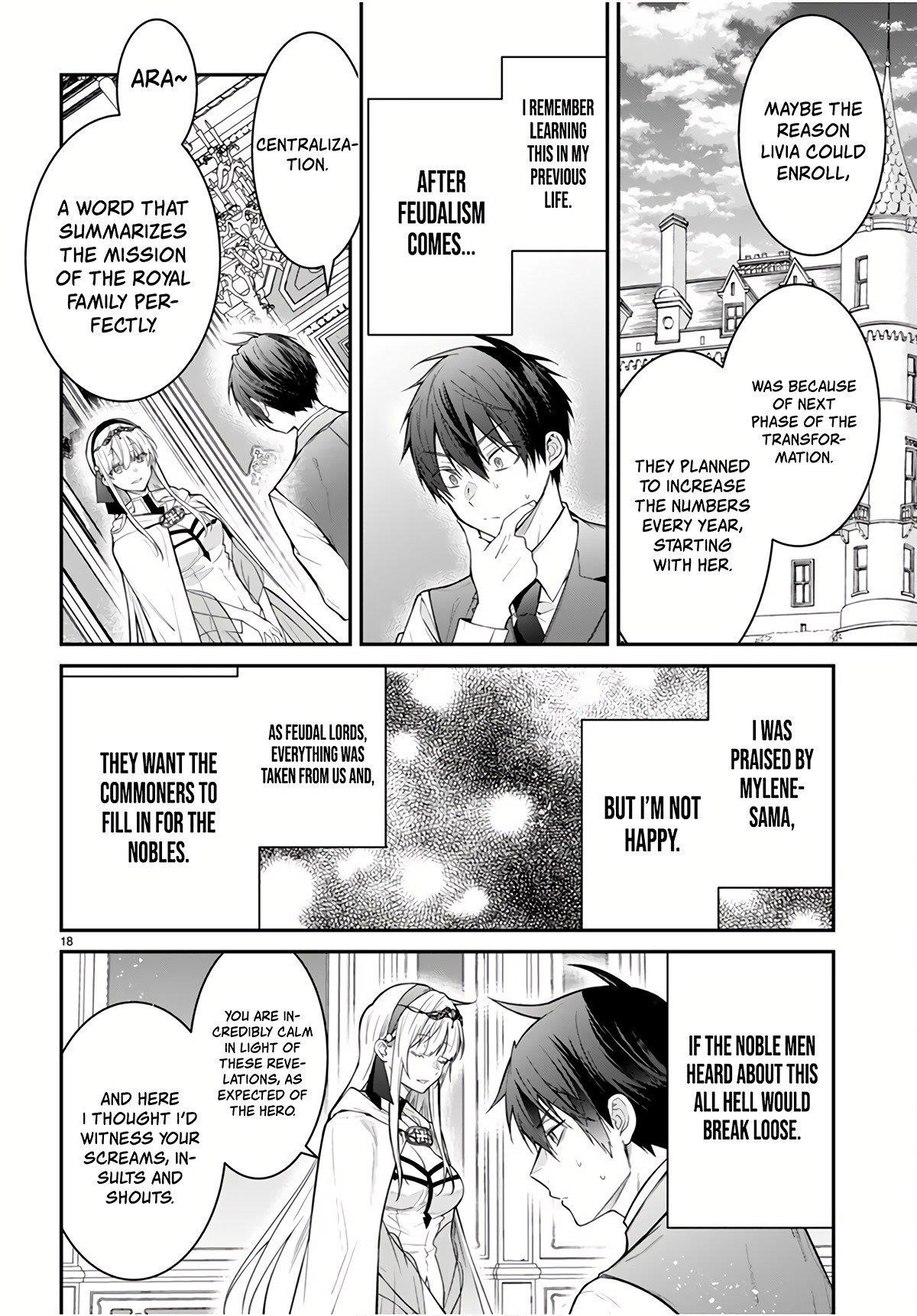 The World of Otome Games is Tough for Mobs Chapter 64 - Page 18 in English