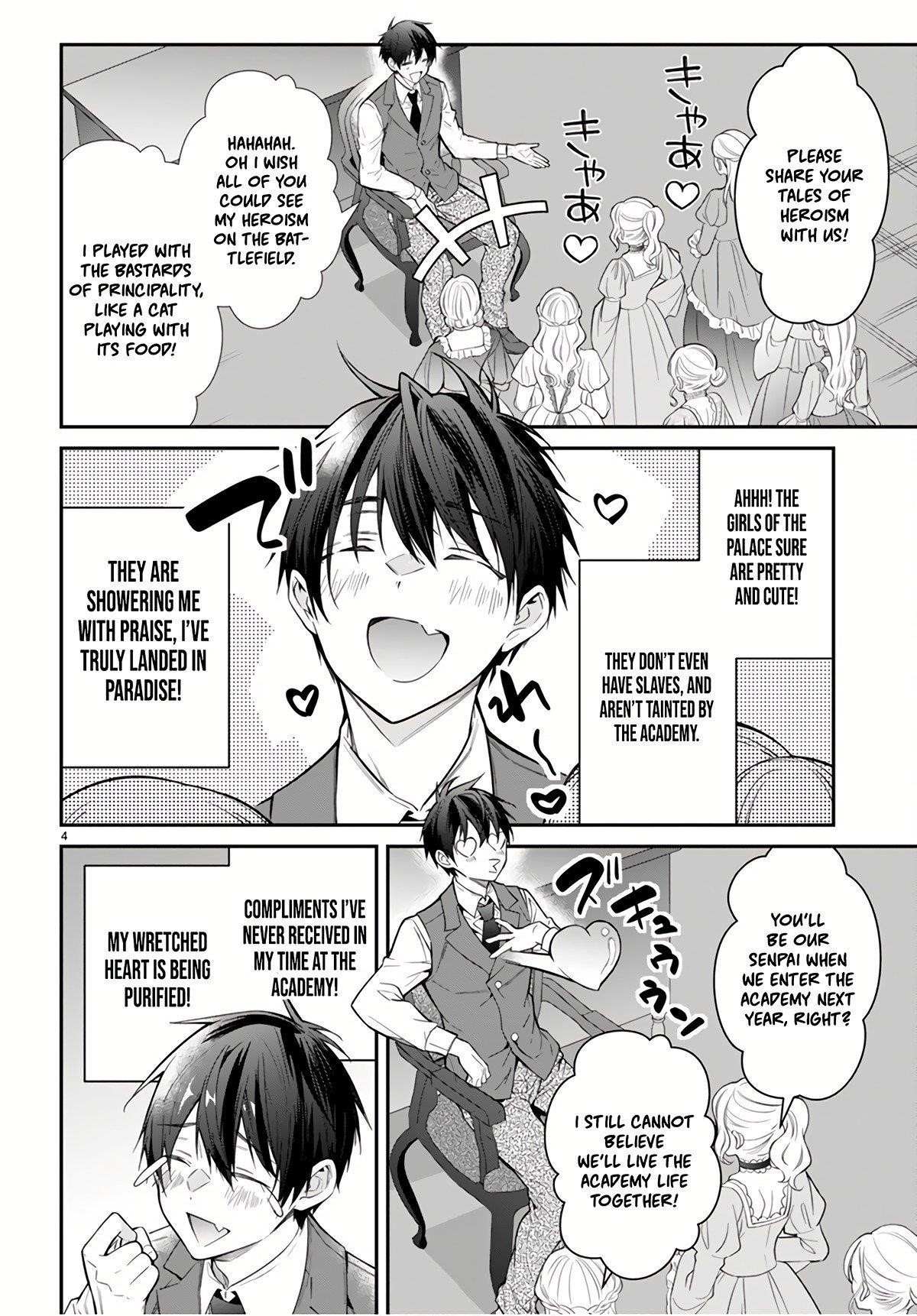The World of Otome Games is Tough for Mobs Chapter 64 - Page 4 in English