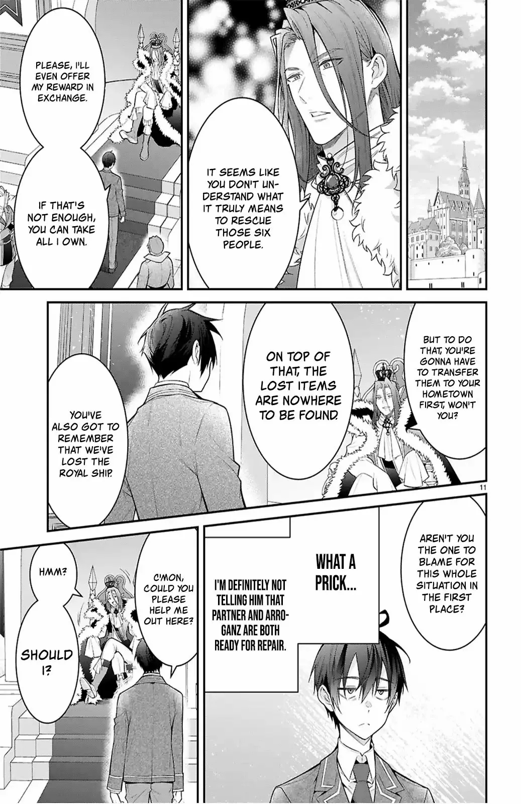 The World of Otome Games is Tough for Mobs Chapter 65 - Page 11 in English