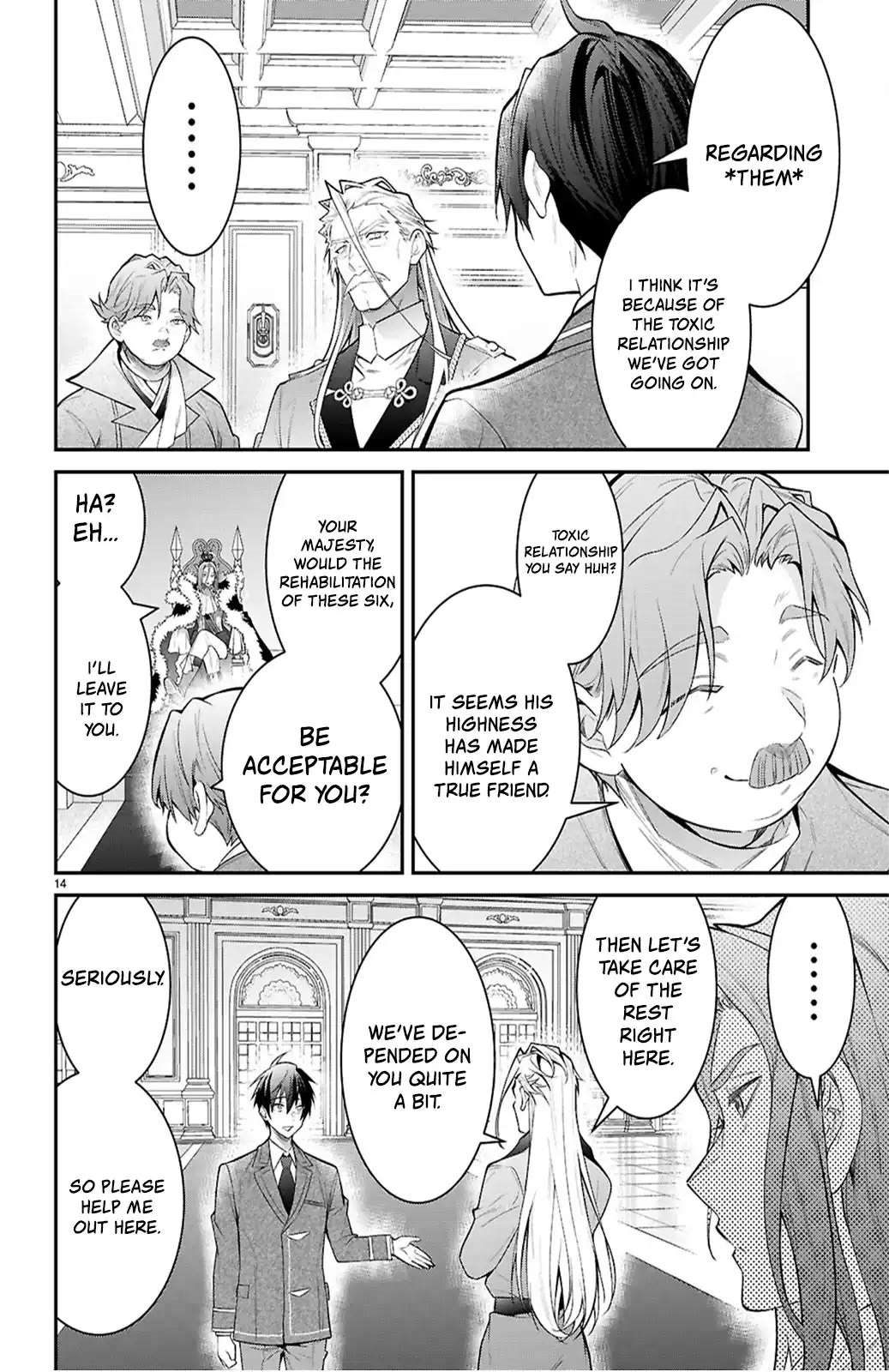 The World of Otome Games is Tough for Mobs Chapter 65 - Page 14 in English