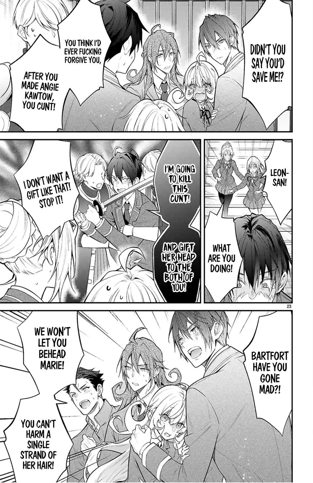 The World of Otome Games is Tough for Mobs Chapter 65 - Page 23 in English