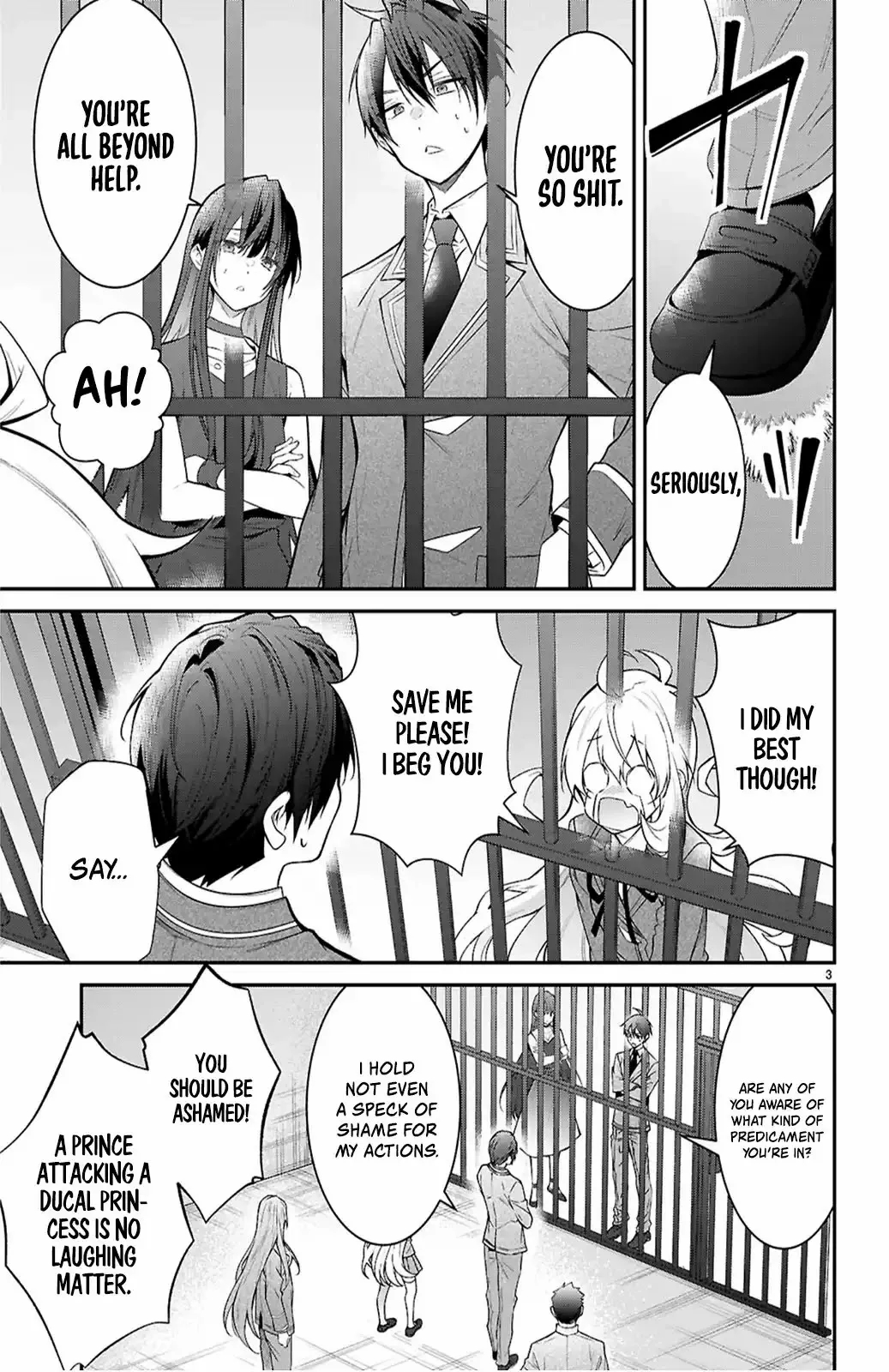The World of Otome Games is Tough for Mobs Chapter 65 - Page 3 in English