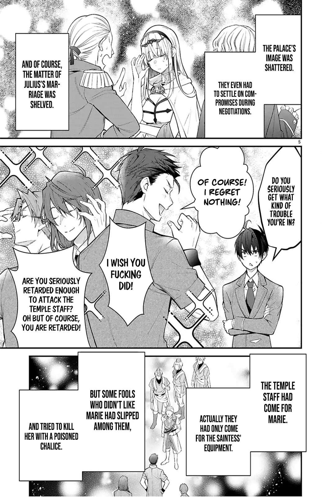 The World of Otome Games is Tough for Mobs Chapter 65 - Page 5 in English
