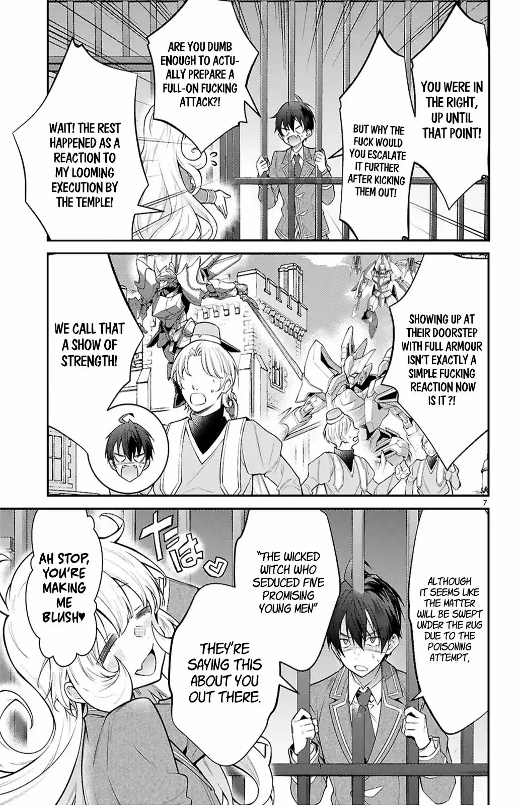 The World of Otome Games is Tough for Mobs Chapter 65 - Page 7 in English
