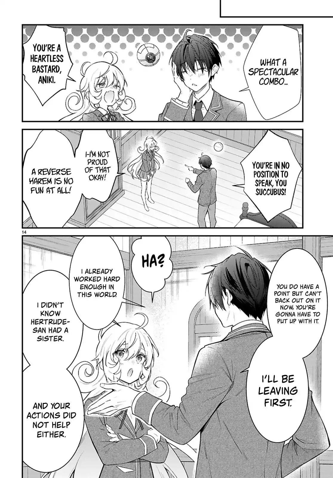 The World of Otome Games is Tough for Mobs Chapter 66 - Page 14 in English