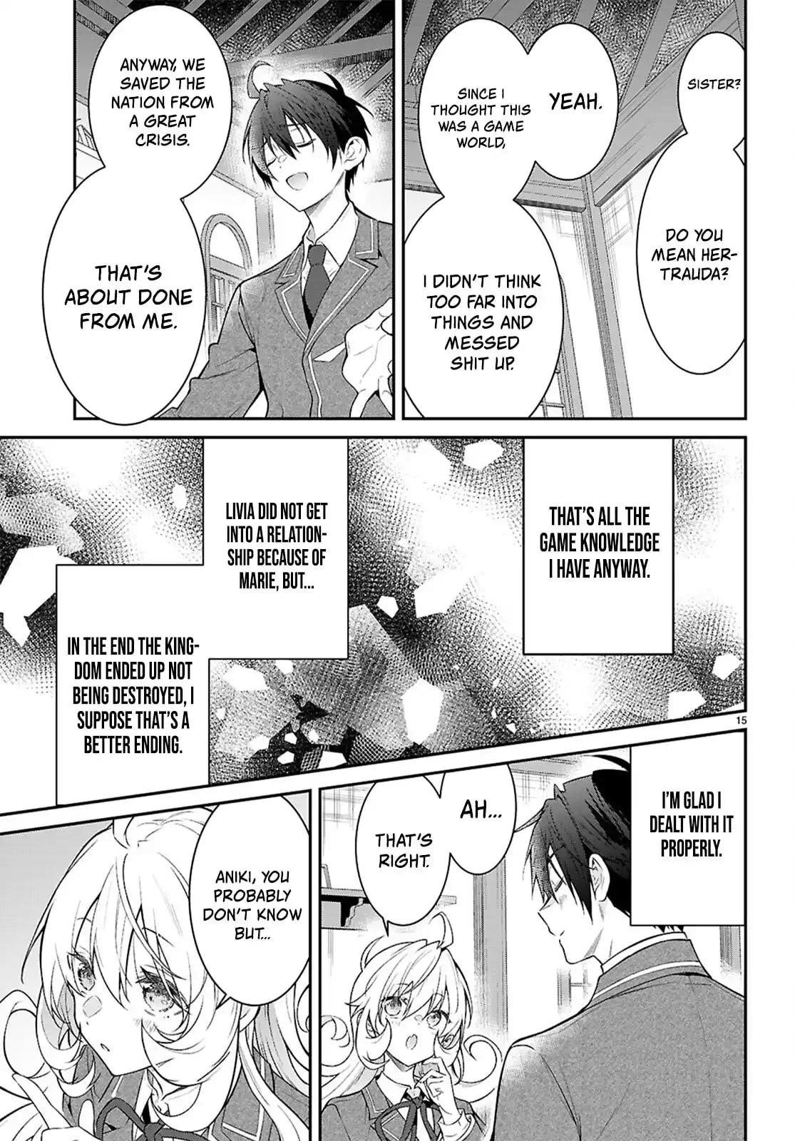 The World of Otome Games is Tough for Mobs Chapter 66 - Page 15 in English