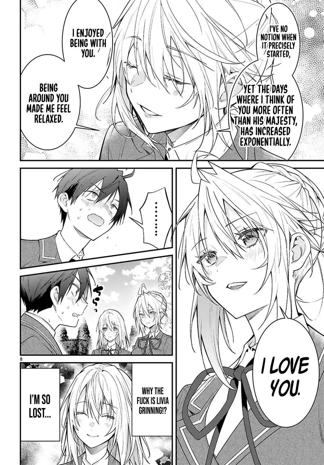 The World of Otome Games is Tough for Mobs Chapter 66 - Page 8 in English