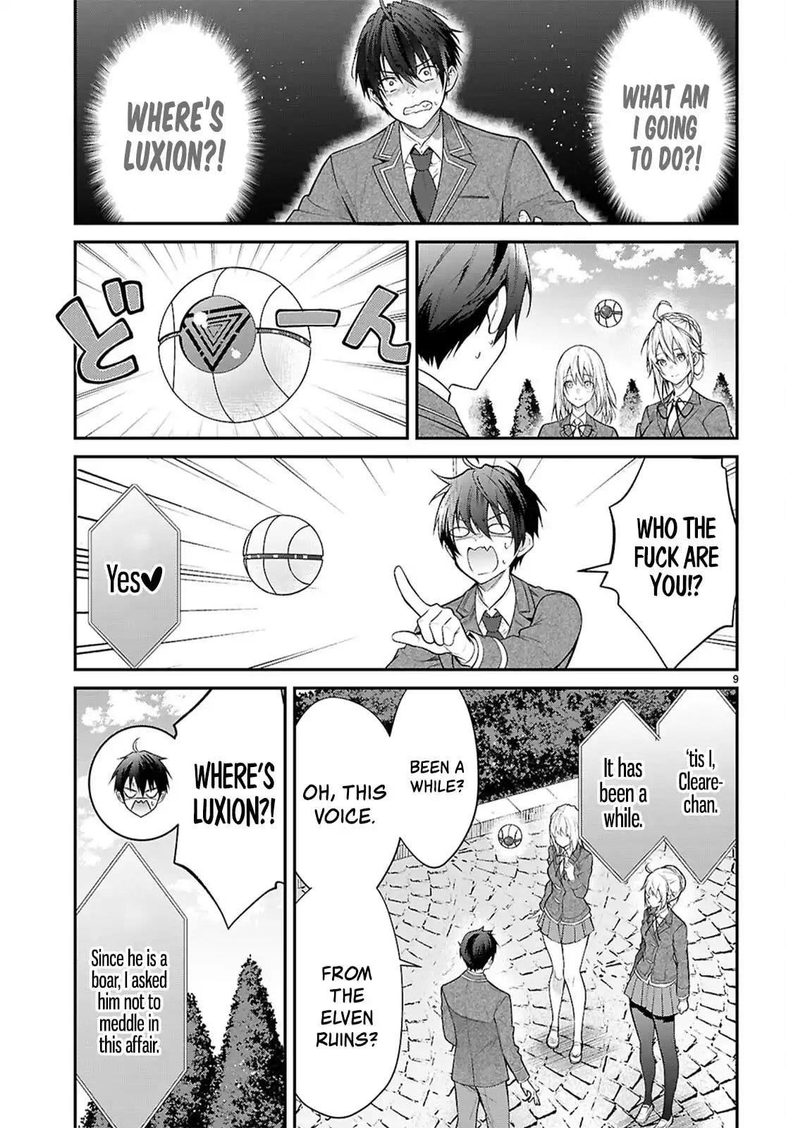 The World of Otome Games is Tough for Mobs Chapter 66 - Page 9 in English