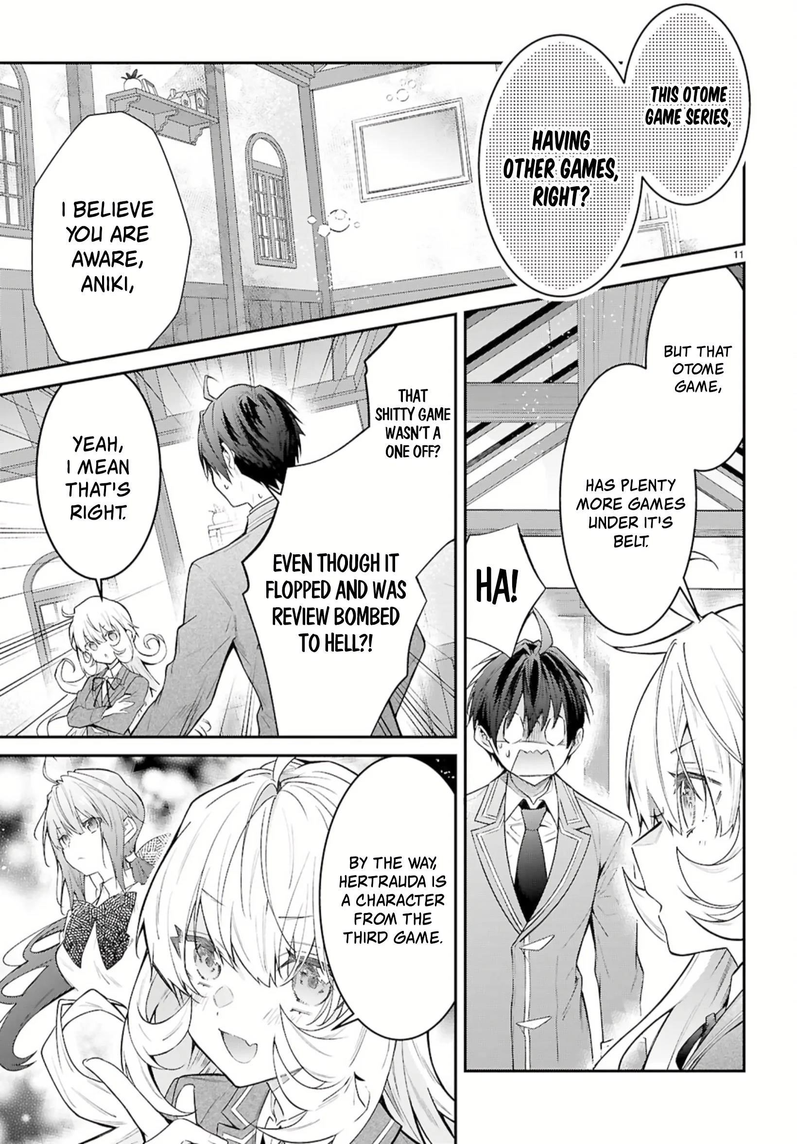 The World of Otome Games is Tough for Mobs Chapter 67 - Page 11 in English