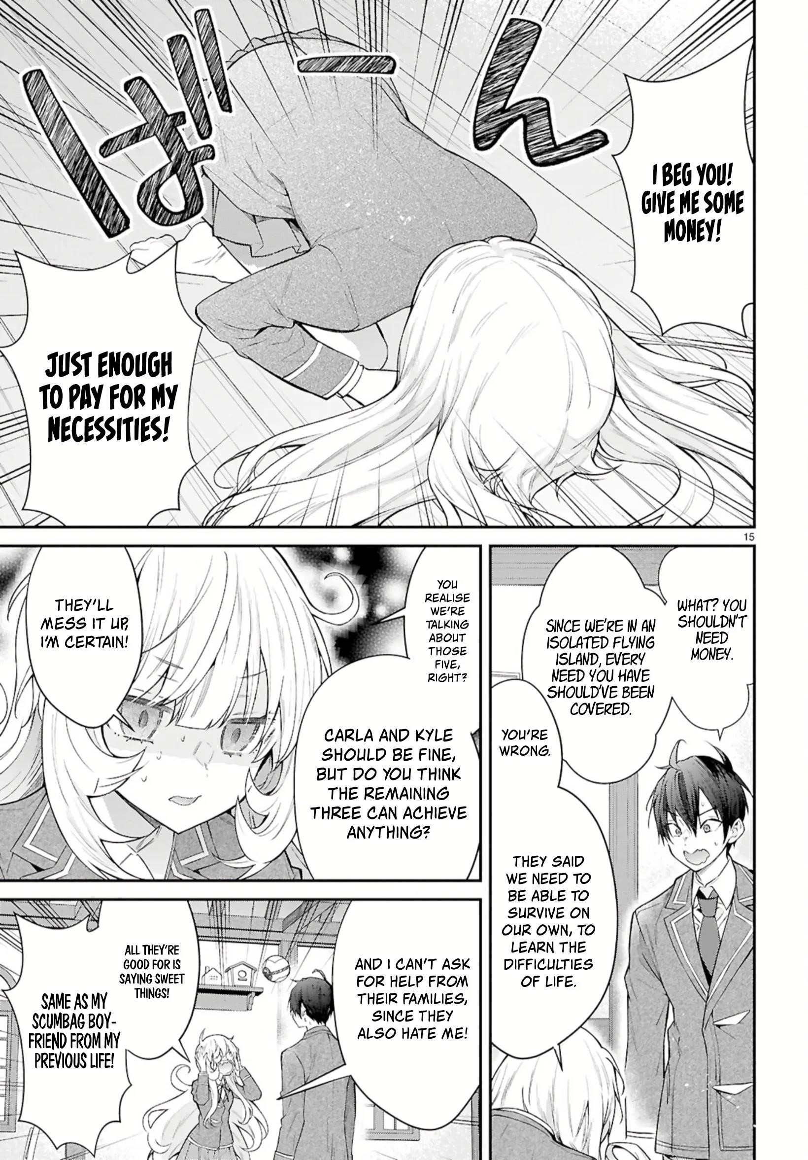 The World of Otome Games is Tough for Mobs Chapter 67 - Page 15 in English