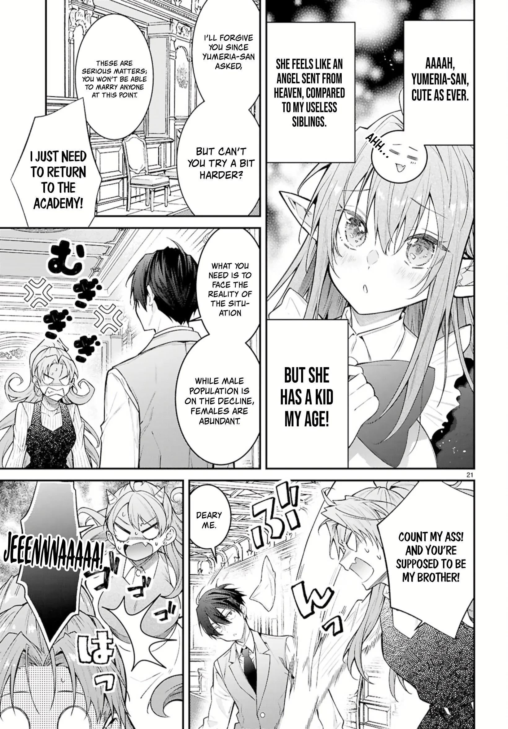 The World of Otome Games is Tough for Mobs Chapter 67 - Page 21 in English