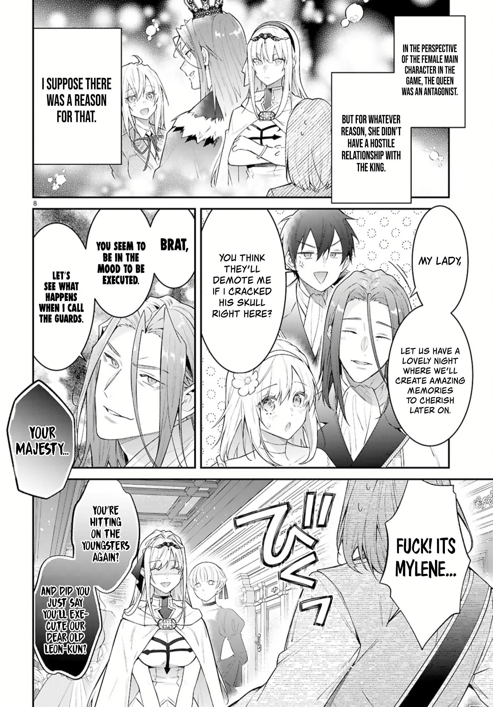 The World of Otome Games is Tough for Mobs Chapter 67 - Page 8 in English