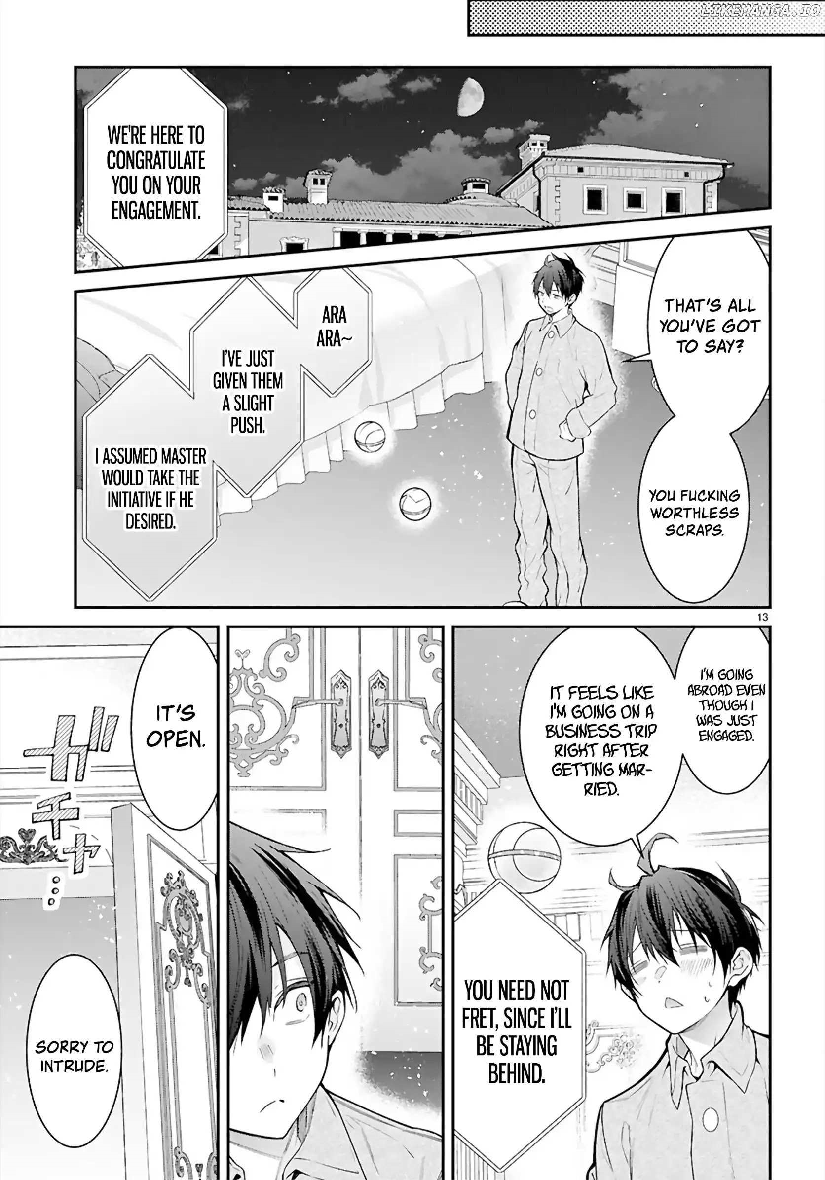 The World of Otome Games is Tough for Mobs Chapter 68 - Page 13 in English
