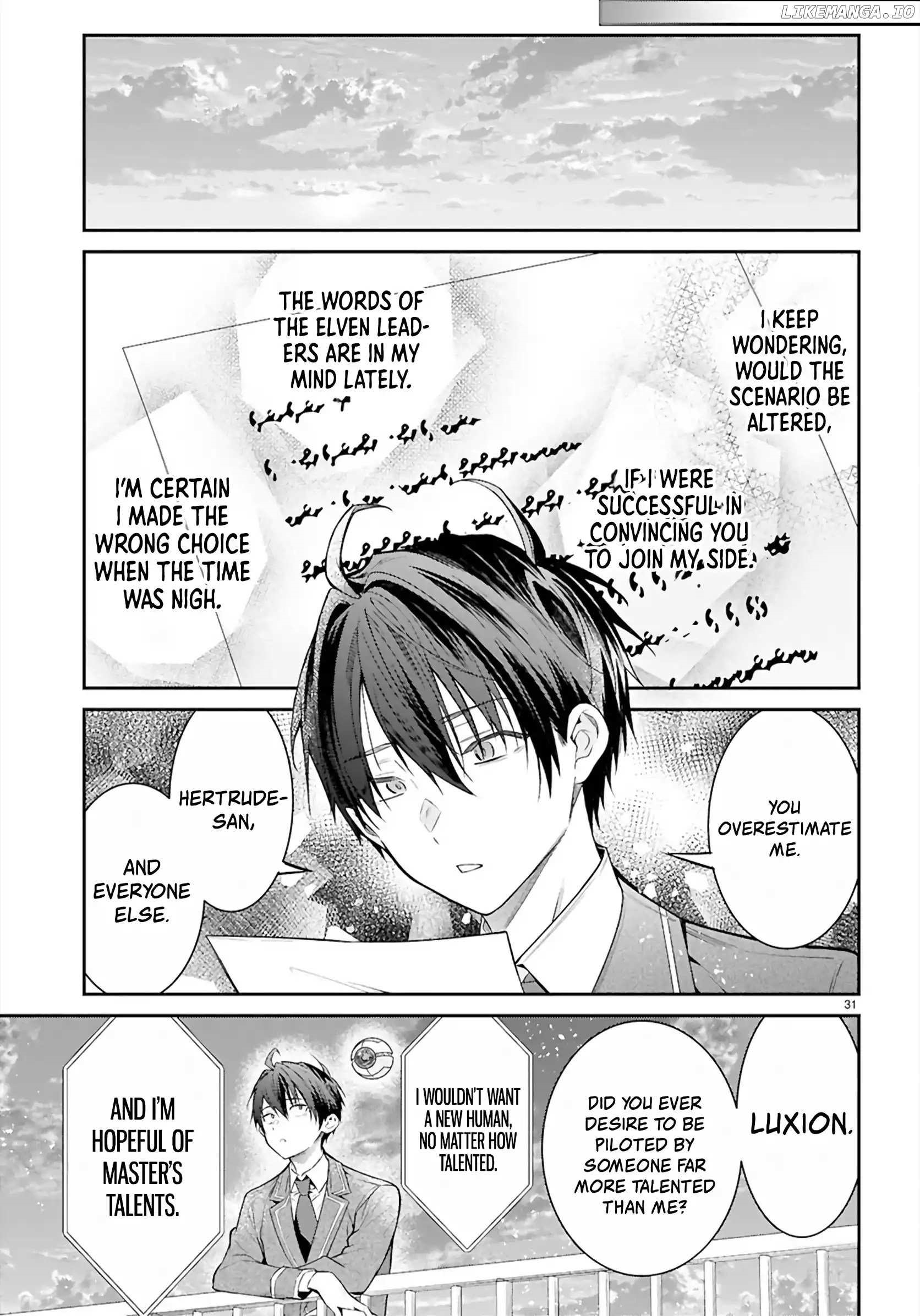 The World of Otome Games is Tough for Mobs Chapter 68 - Page 31 in English