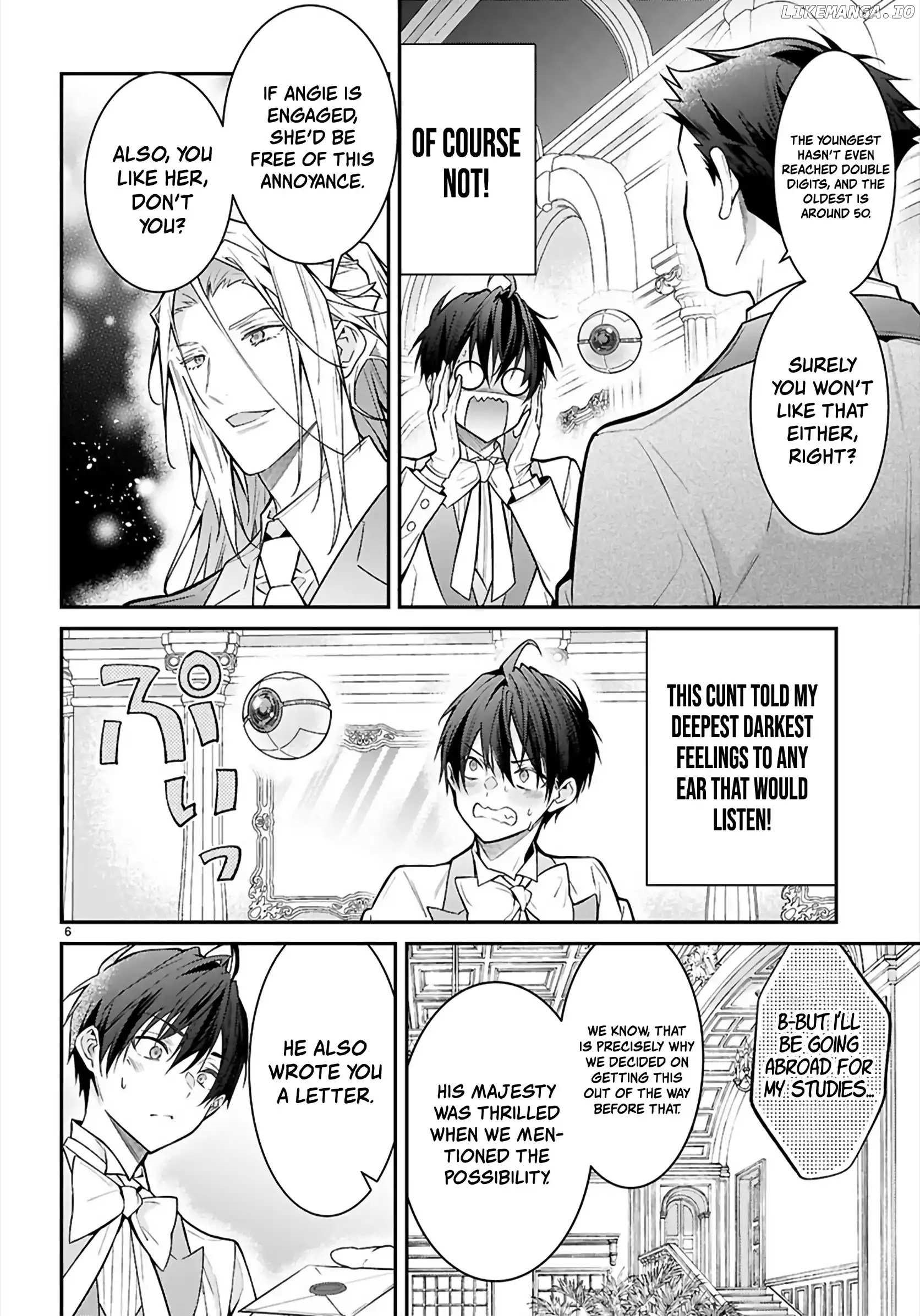 The World of Otome Games is Tough for Mobs Chapter 68 - Page 6 in English