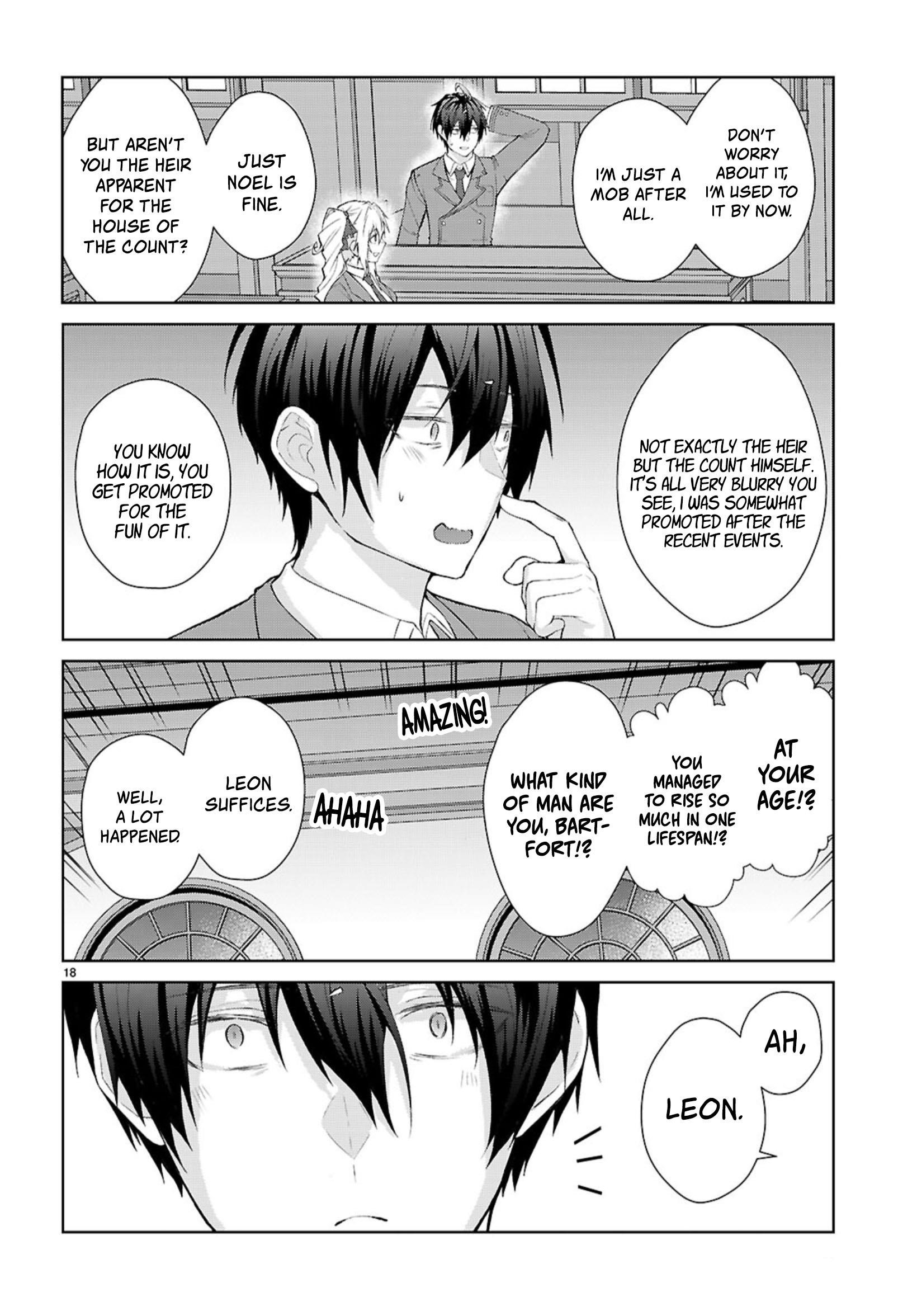 The World of Otome Games is Tough for Mobs Chapter 70 - Page 18 in English