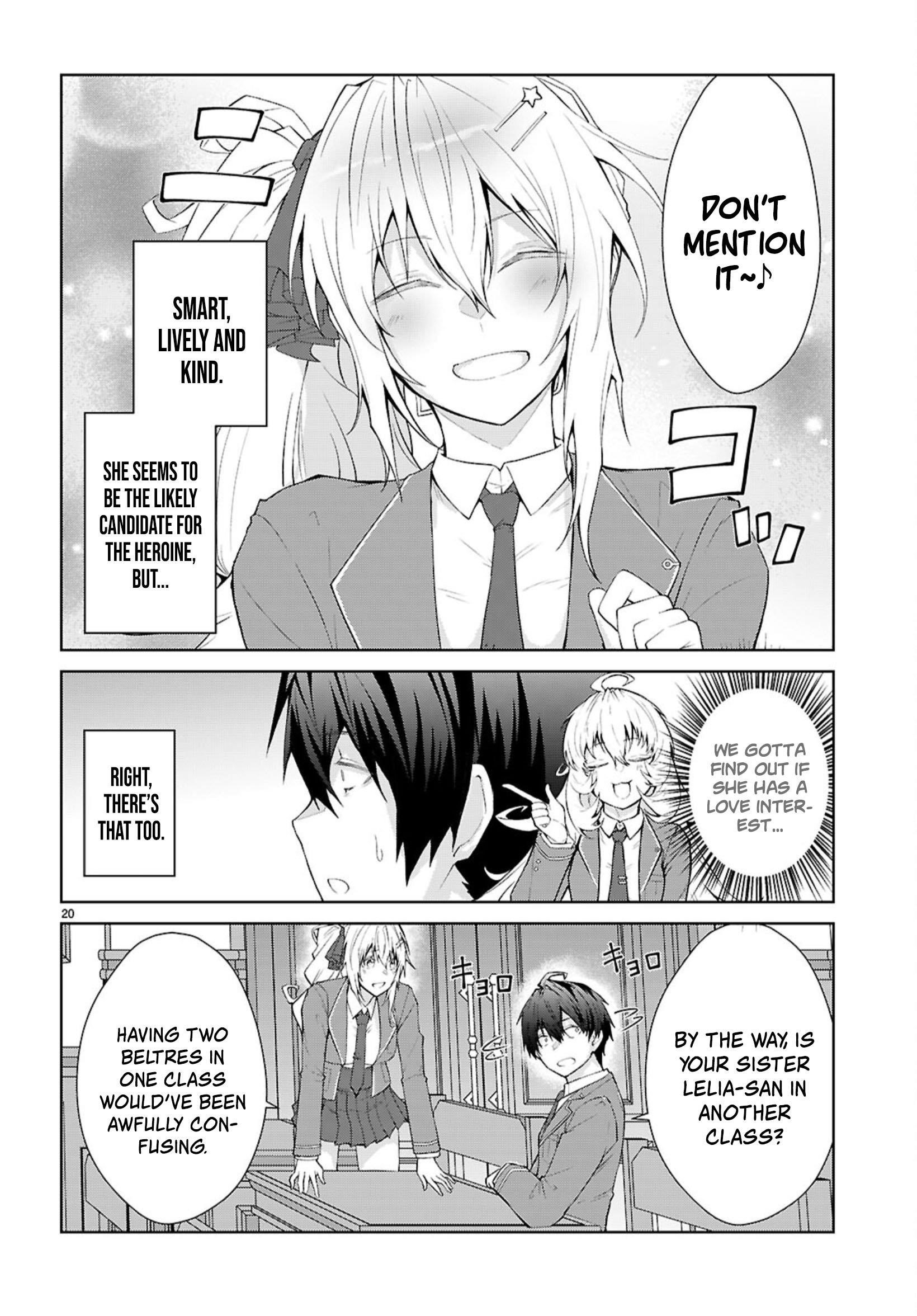 The World of Otome Games is Tough for Mobs Chapter 70 - Page 20 in English