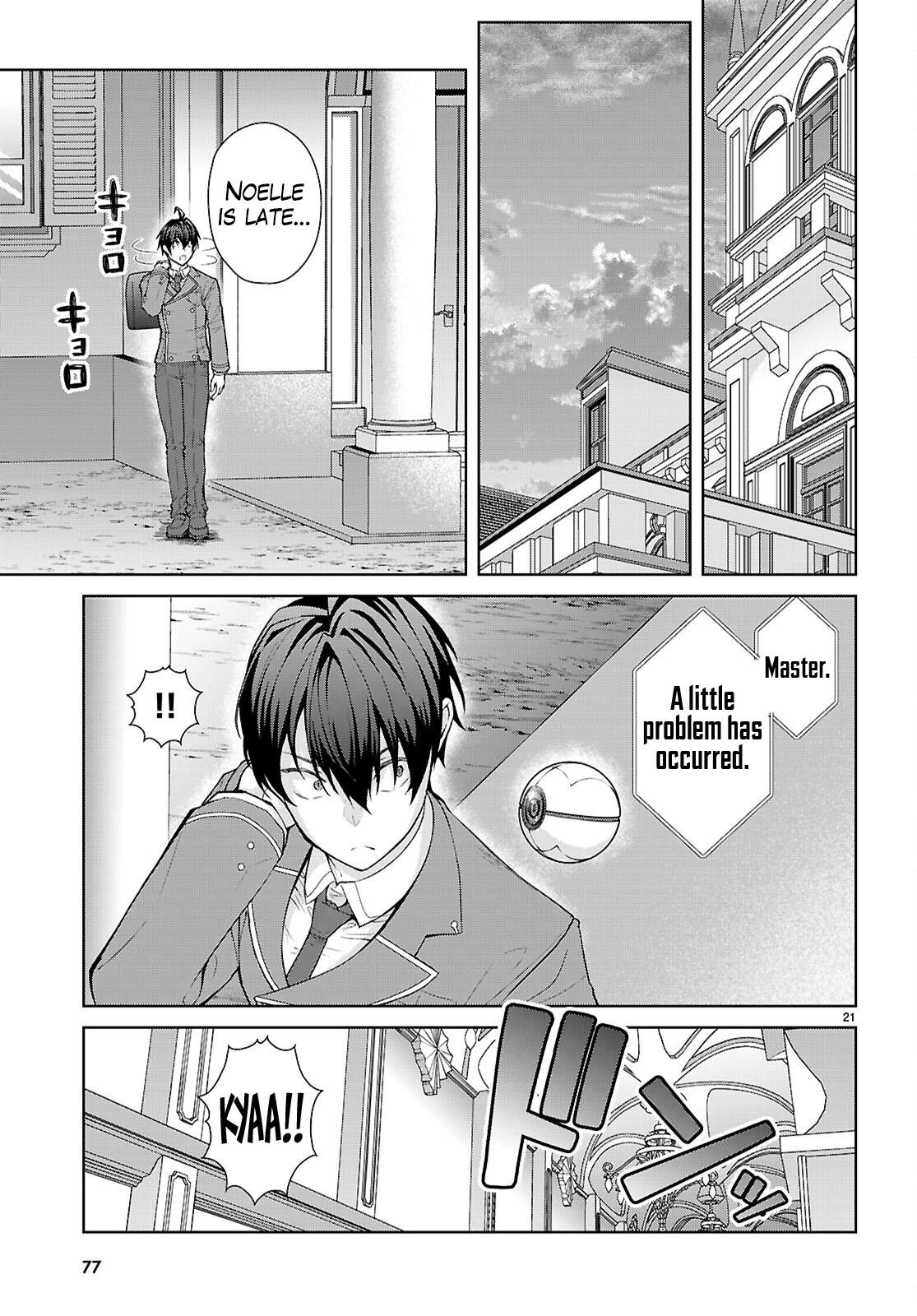 The World of Otome Games is Tough for Mobs Chapter 71 - Page 22 in English