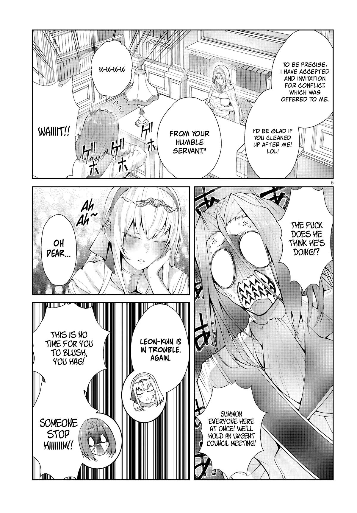 The World of Otome Games is Tough for Mobs Chapter 74 - Page 5 in English