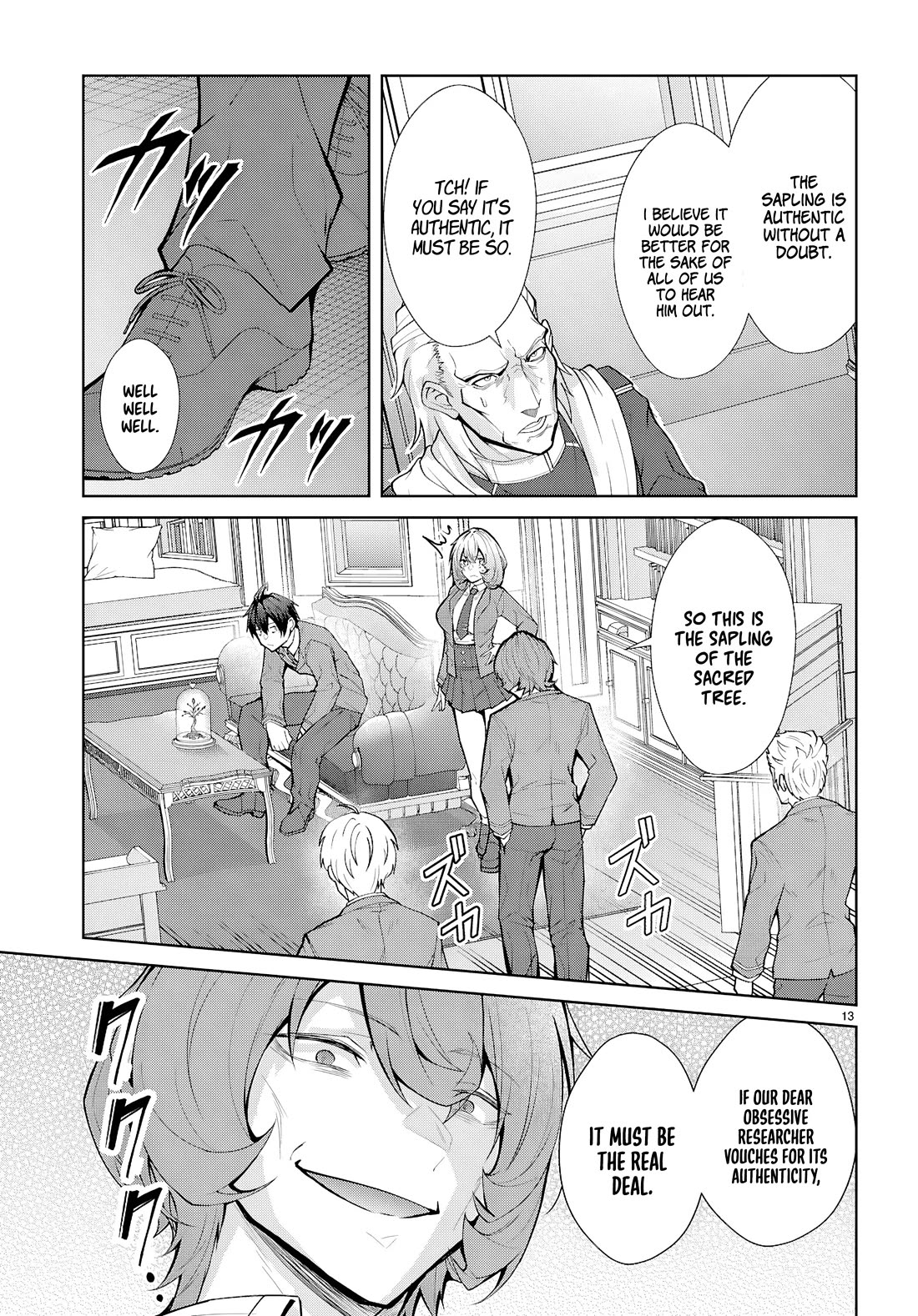 The World of Otome Games is Tough for Mobs Chapter 76 - Page 13 in English