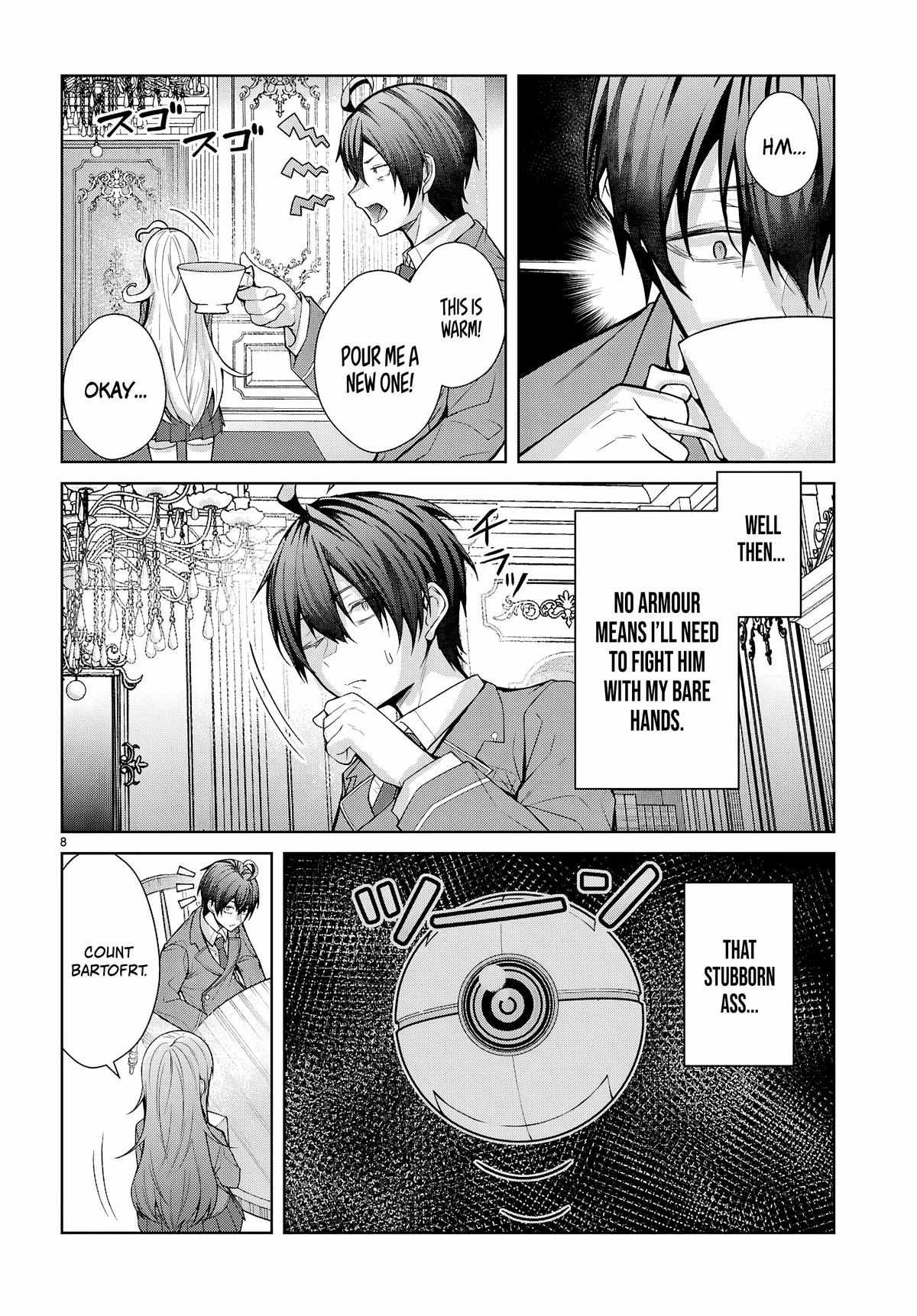 The World of Otome Games is Tough for Mobs Chapter 77 - Page 8 in English