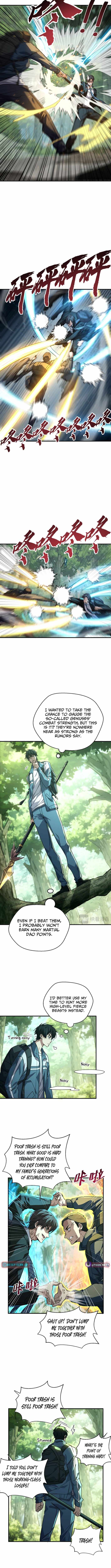 High Martial Arts: Sweeping Through Three Thousand Emperors with One Hand! Chapter 13 - Page 8 in English