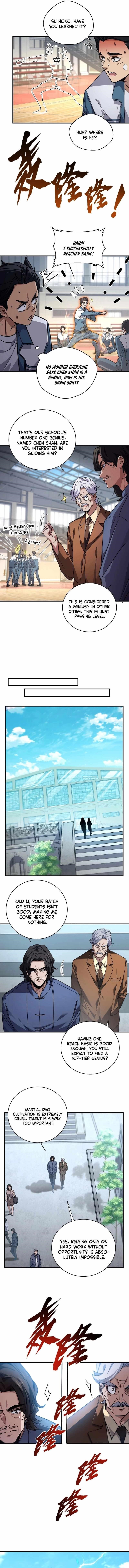High Martial Arts: Sweeping Through Three Thousand Emperors with One Hand! Chapter 3 - Page 4 in English