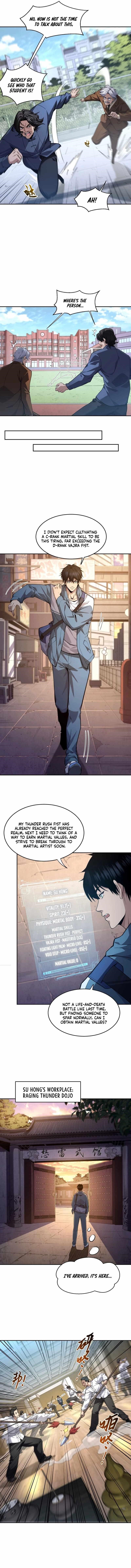 High Martial Arts: Sweeping Through Three Thousand Emperors with One Hand! Chapter 3 - Page 6 in English