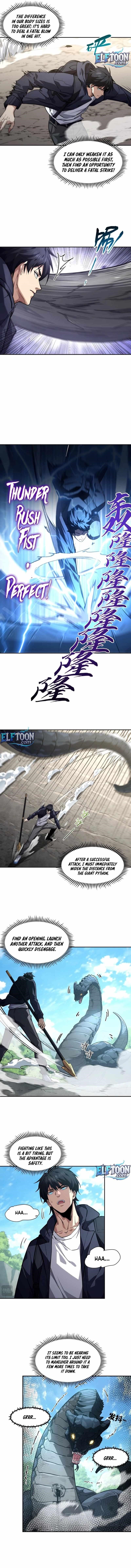 High Martial Arts: Sweeping Through Three Thousand Emperors with One Hand! Chapter 5 - Page 8 in English