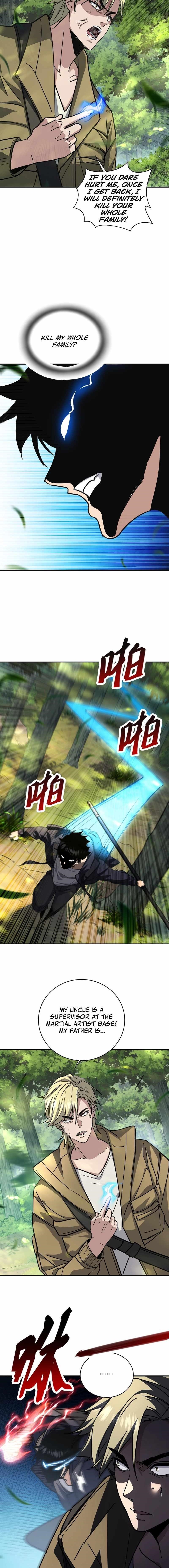 High Martial Arts: Sweeping Through Three Thousand Emperors with One Hand! Chapter 6 - Page 11 in English