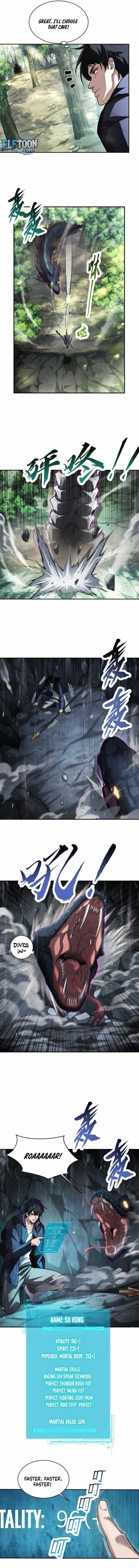 High Martial Arts: Sweeping Through Three Thousand Emperors with One Hand! Chapter 7 - Page 3 in English