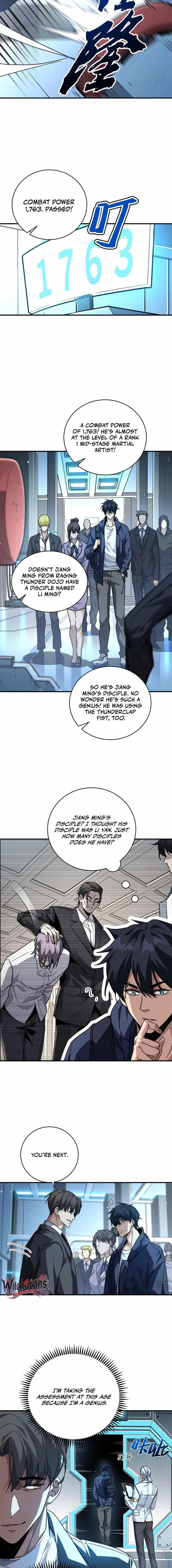 High Martial Arts: Sweeping Through Three Thousand Emperors with One Hand! Chapter 8 - Page 9 in English