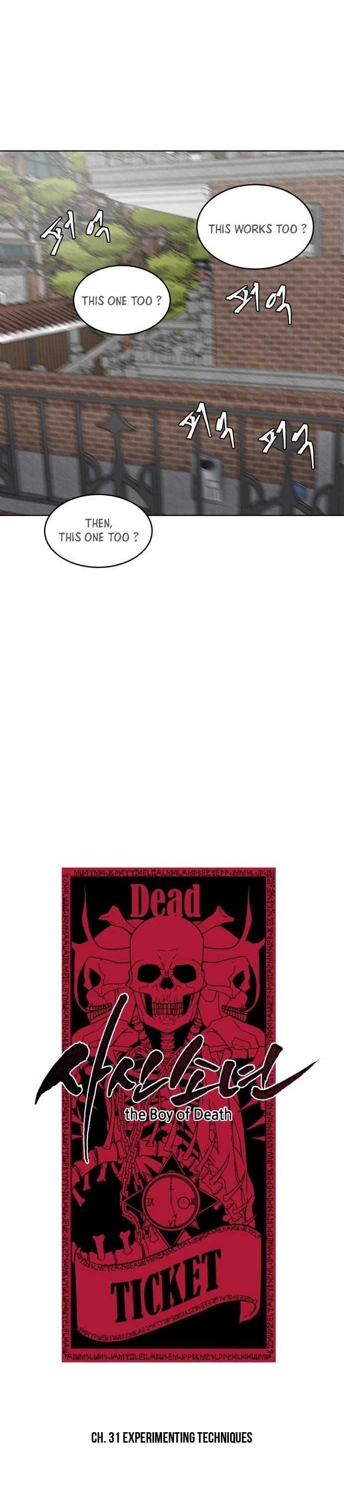 The Boy Of Death Chapter 31 - Page 18 in English