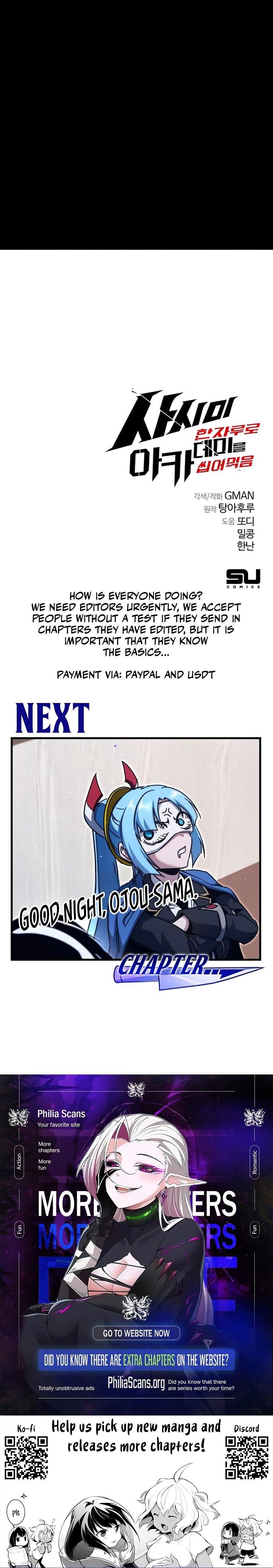 I Took over The Academy With a Single Sashimi Knife Chapter 34 - Page 13 in English