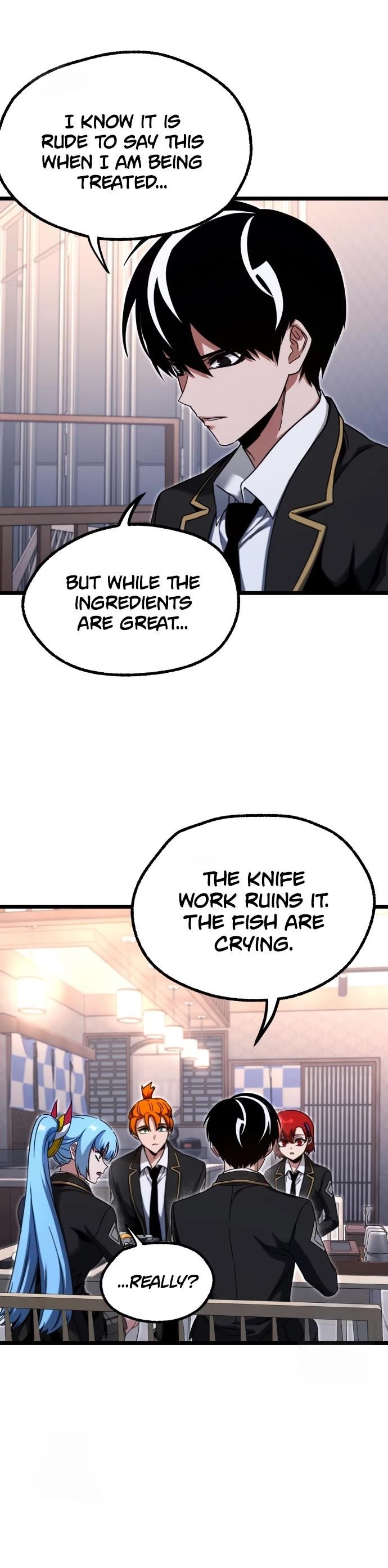 I Took over The Academy With a Single Sashimi Knife Chapter 53 - Page 51 in English