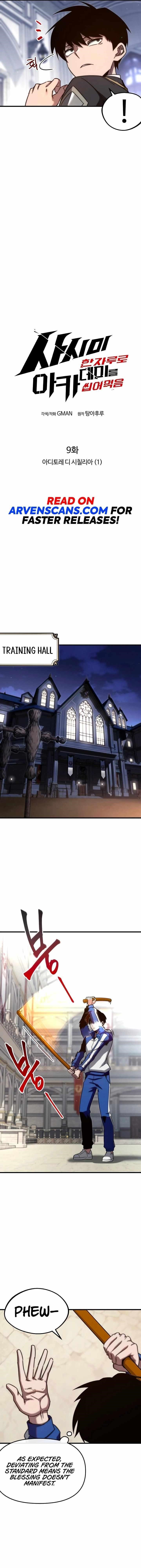 I Took over The Academy With a Single Sashimi Knife Chapter 9 - Page 5 in English