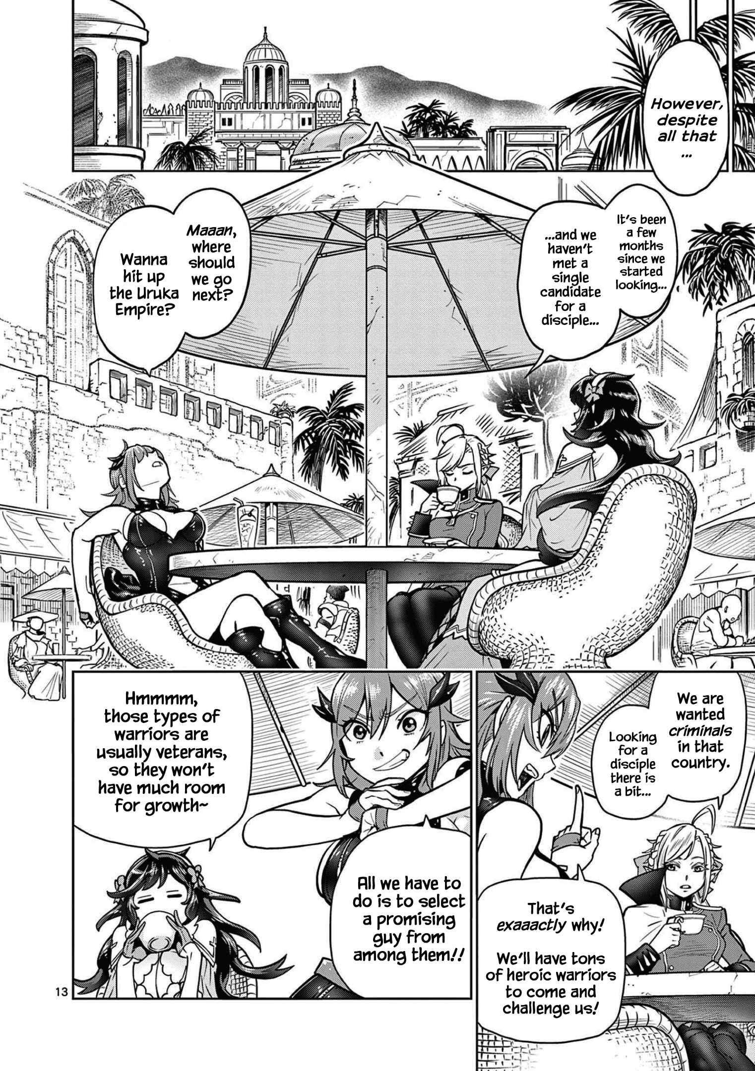 The Strongest Female Masters, Who Are Trying to Raise Me Up, Are in Shambles Over Their Training Policy Chapter 1 - Page 13 in English