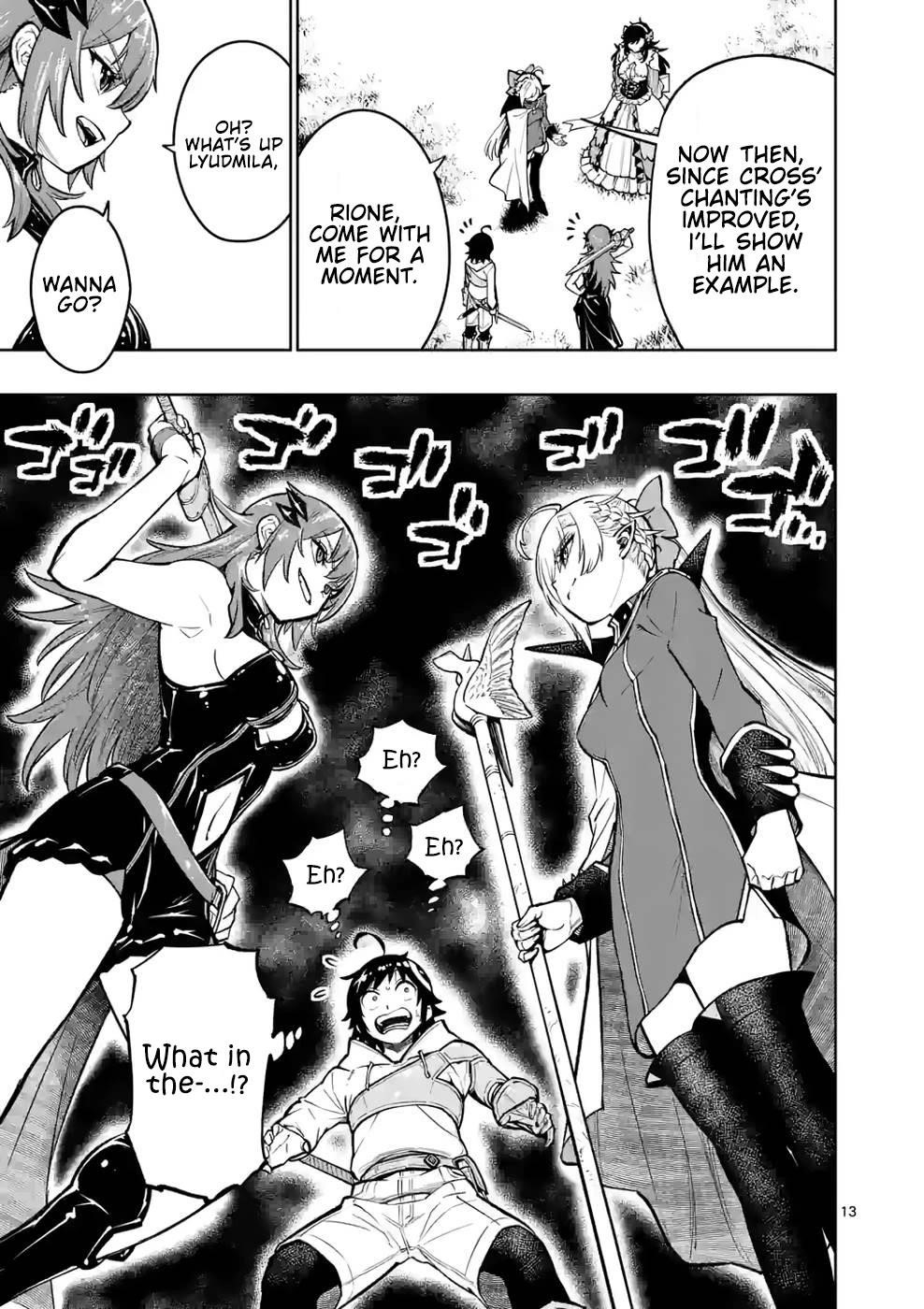 The Strongest Female Masters, Who Are Trying to Raise Me Up, Are in Shambles Over Their Training Policy Chapter 24 - Page 13 in English