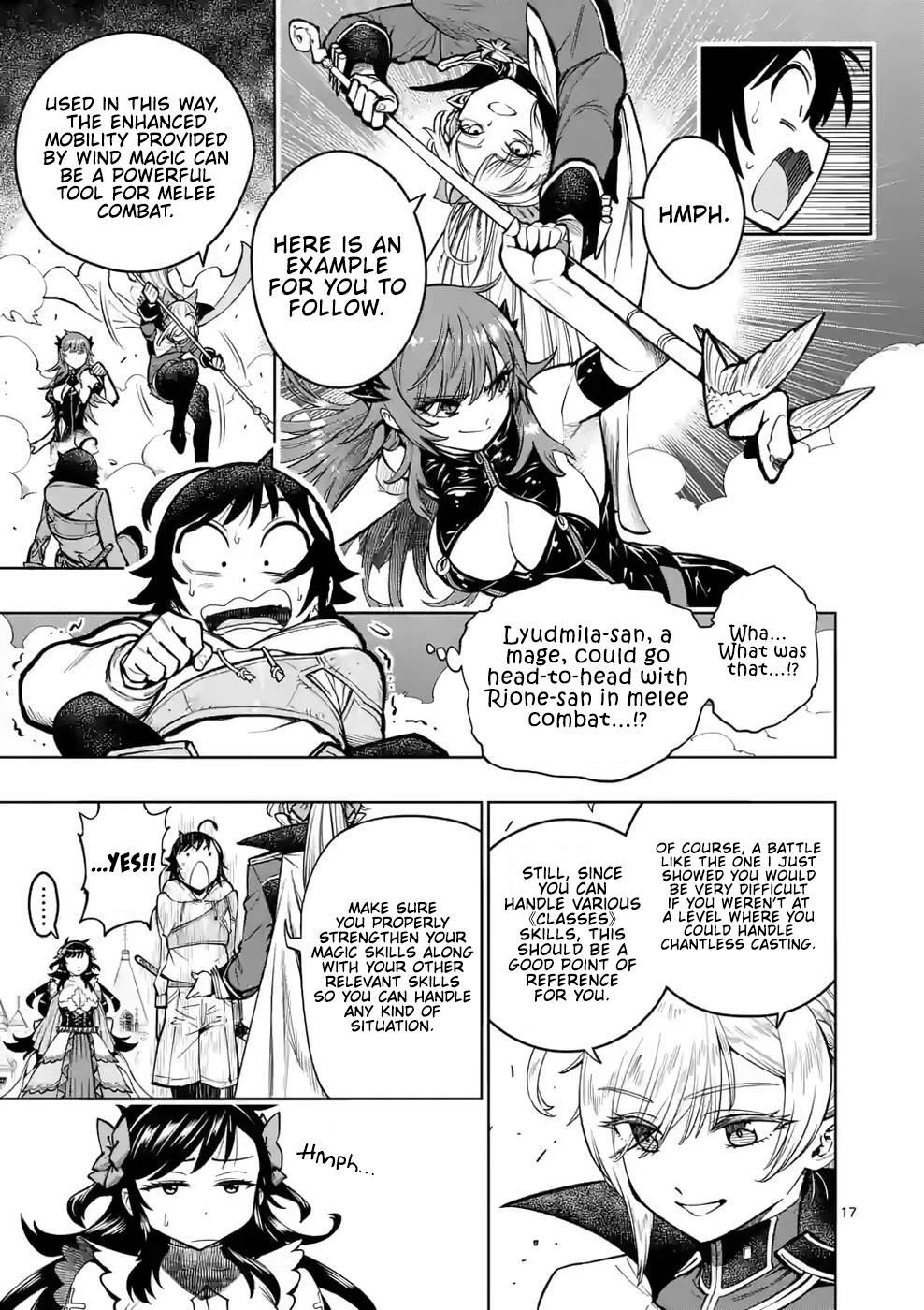 The Strongest Female Masters, Who Are Trying to Raise Me Up, Are in Shambles Over Their Training Policy Chapter 24 - Page 17 in English