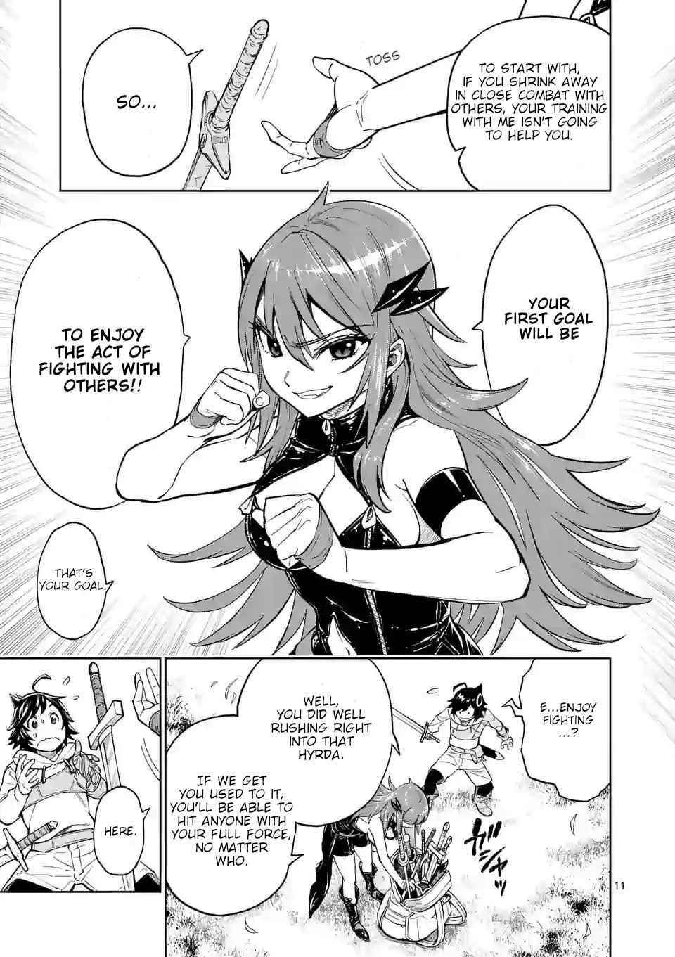 The Strongest Female Masters, Who Are Trying to Raise Me Up, Are in Shambles Over Their Training Policy Chapter 3 - Page 11 in English