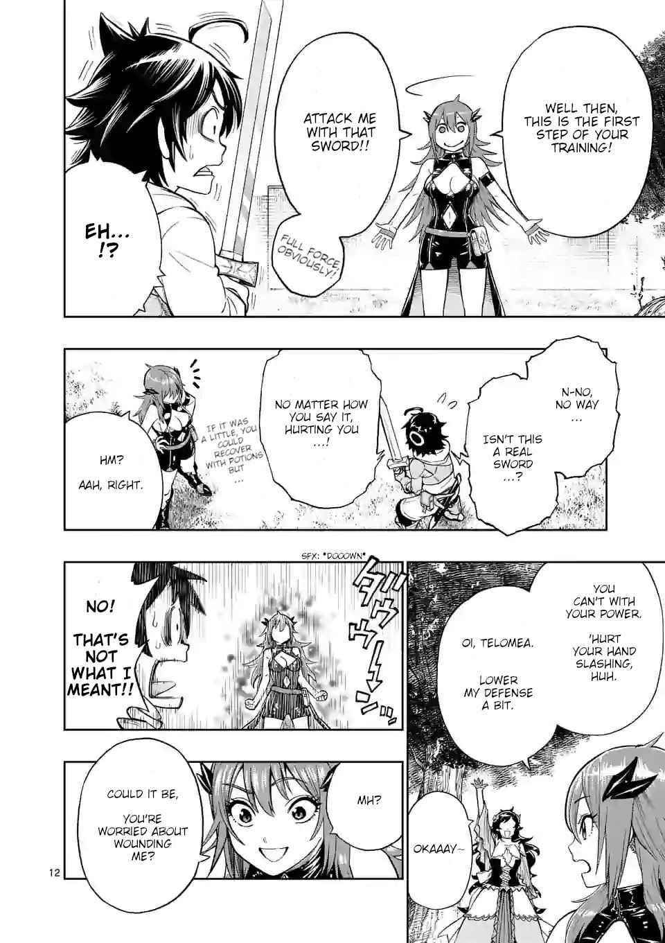 The Strongest Female Masters, Who Are Trying to Raise Me Up, Are in Shambles Over Their Training Policy Chapter 3 - Page 12 in English